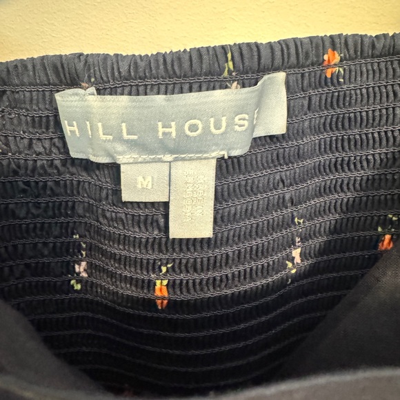 Hill House Navy Maxi Dress with Petite Floral Print - Picture 5 of 7